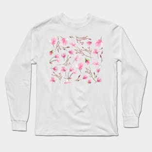 Magnolias Long Sleeve T-Shirt